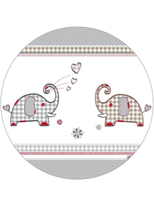 ROBA Parque infantil en madera 75x100 "Jumbotwins" + alfombra de parque y ruedas con freno - Blanco - Kiabi ROBA Parque infantil en madera 75x100 "Jumbotwins" + alfombra de parque y ruedas con freno - Blanco - Kiabi