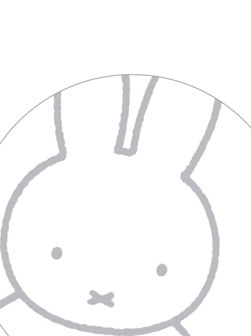 ROBA Parque infantil hexagonal en madera "Miffy" + alfombra de parque - Altura ajustable - Blanco - Kiabi