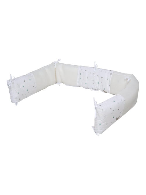 ROBA Protector de cuna safe asleep® - Easy Air Sternenzauber - Blanco - Kiabi