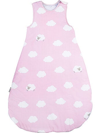 ROBA Saco de dormir para bebé «Kleine Wolke Rose» – Para todo el año