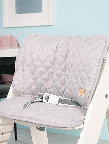 ROBA Trona evolutiva "Sit Up III" + cojín "Roba Style" - blanco/gris