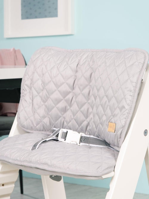 ROBA Trona evolutiva "Sit Up III" + cojín "Roba Style" - blanco/gris - Kiabi
