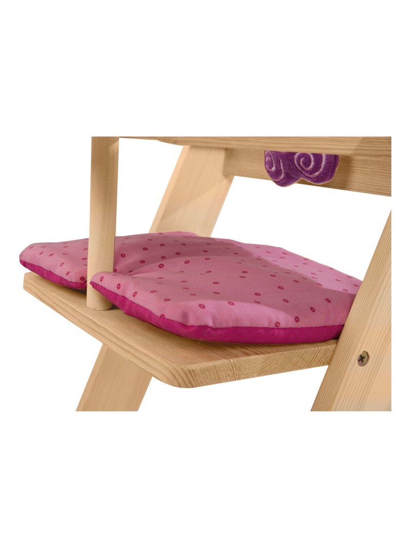 ROBA Trona para muñecas "Happy Fee" en madera - desde 3 años Madera natural - Kiabi
