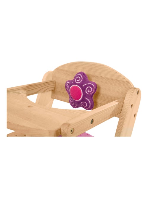 ROBA Trona para muñecas "Happy Fee" en madera - desde 3 años - Kiabi