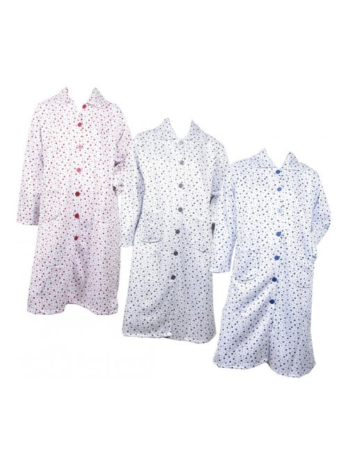 Robe de Cámara Mujer Acolchada - Pack de 3 - Kiabi