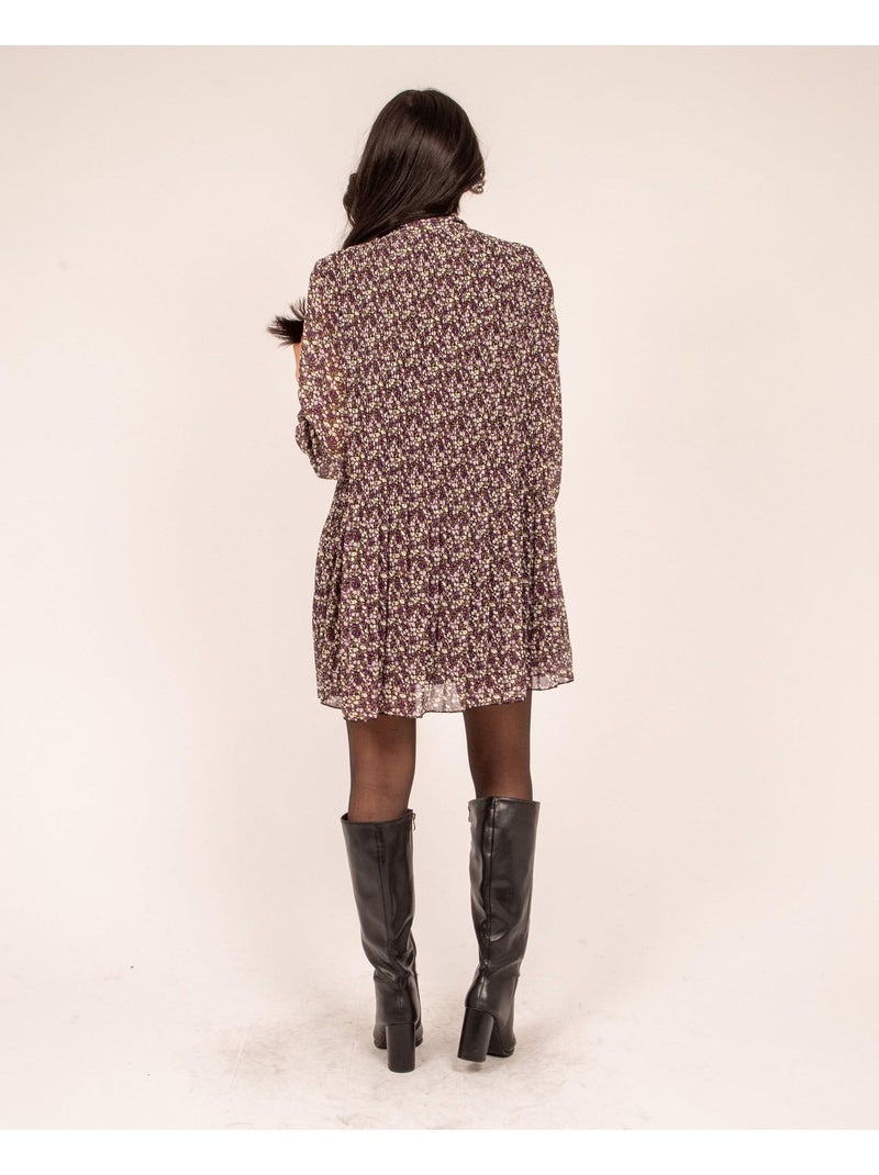 Robe fleuri  plissee IRREELLE Violeta - Kiabi