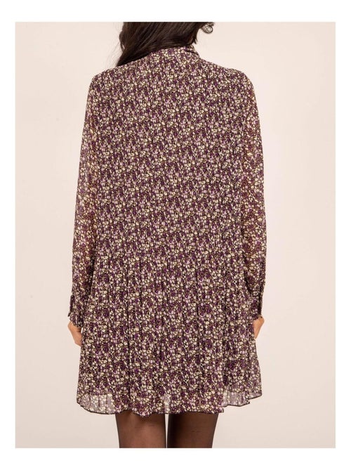 Robe fleuri  plissee IRREELLE - Kiabi