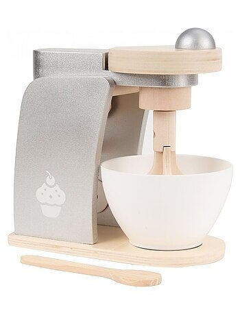 Robot de cocina de madera batidora con bol Mamabrum