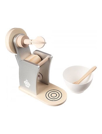Robot de cocina de madera batidora con bol Mamabrum