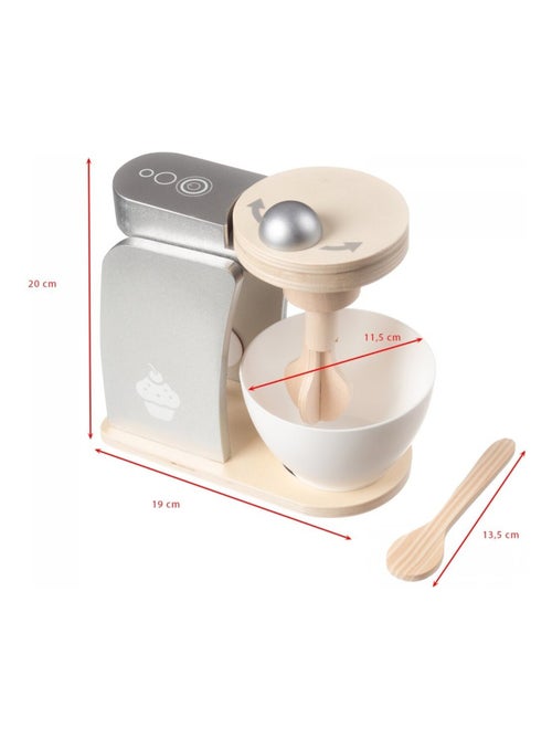 Robot de cocina de madera batidora con bol Mamabrum - Kiabi