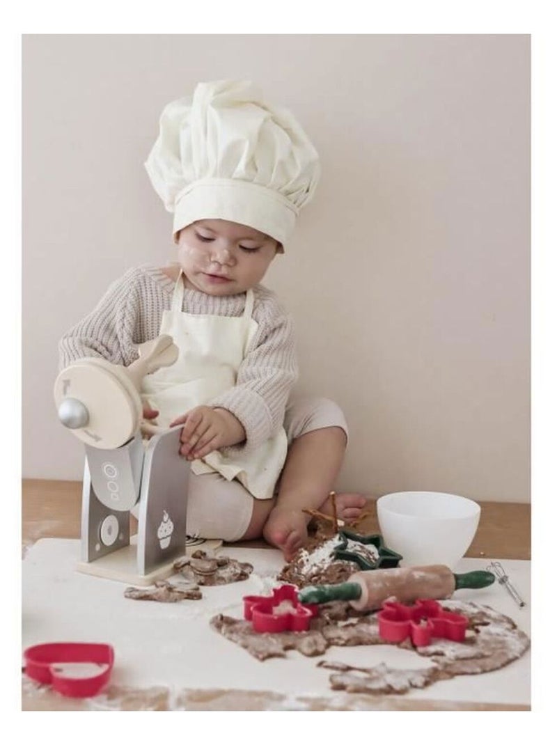 Robot de cocina de madera batidora con bol Mamabrum N/D - Kiabi