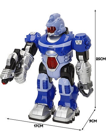 Robot de juguete con luz y sonido warriors