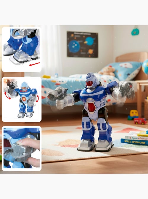 Robot de juguete con luz y sonido warriors - Kiabi