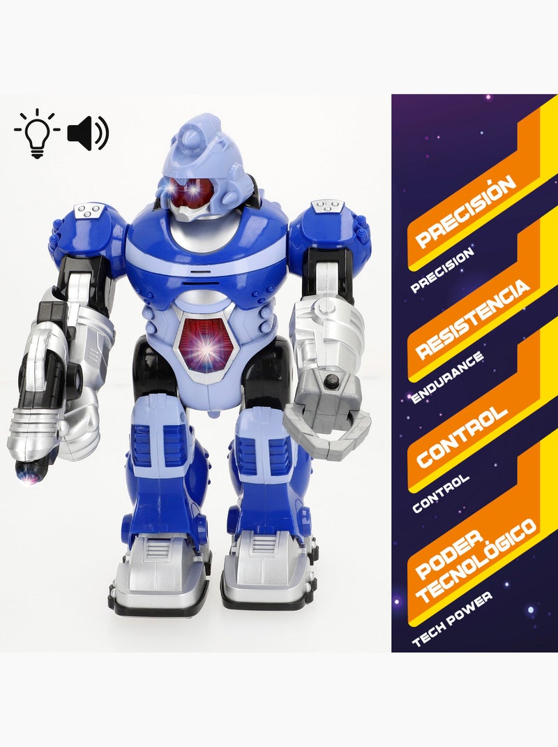 Robot de juguete con luz y sonido warriors N/D - Kiabi