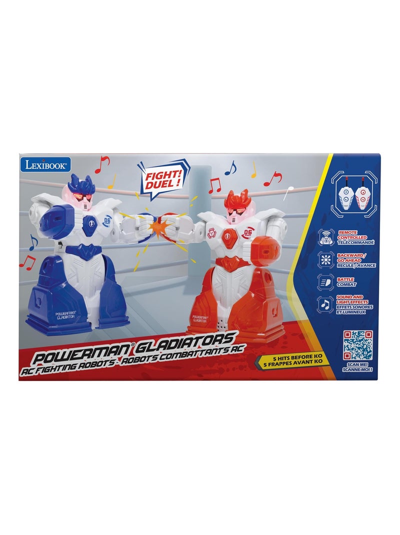 Robots de combate POWERMAN® GLADIATOR con mando a distancia Azul - Kiabi