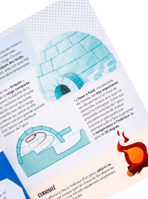 Rompecabezas y libro - el planeta en peligro, los glaciares - Sassi Junior - Kiabi