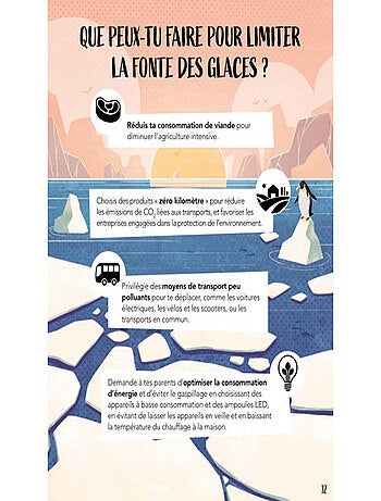 Rompecabezas y libro - el planeta en peligro, los glaciares | Sassi Junior