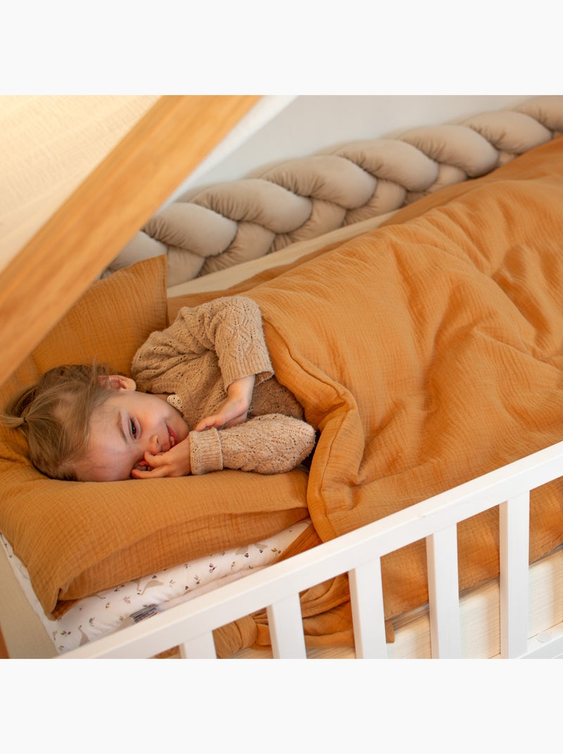 Ropa de cama bebé gasa algodón | SEVIRA KIDS Beige - Kiabi