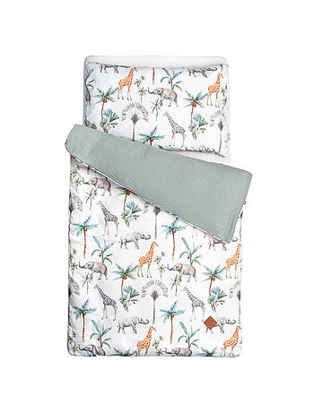 Ropa de cama bebé reversible algodón - SEVIRA KIDS