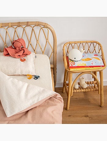 Ropa de cama bebé reversible lino - SEVIRA KIDS