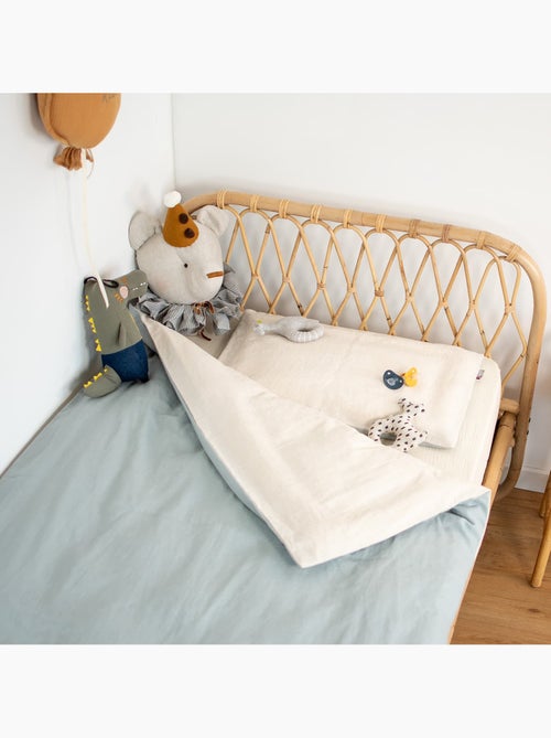 Ropa de cama bebé reversible lino | SEVIRA KIDS - Kiabi