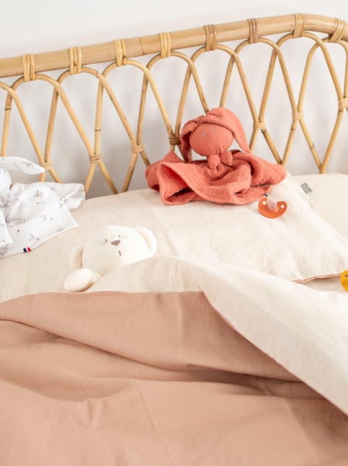 Ropa de cama bebé reversible lino | SEVIRA KIDS - Kiabi