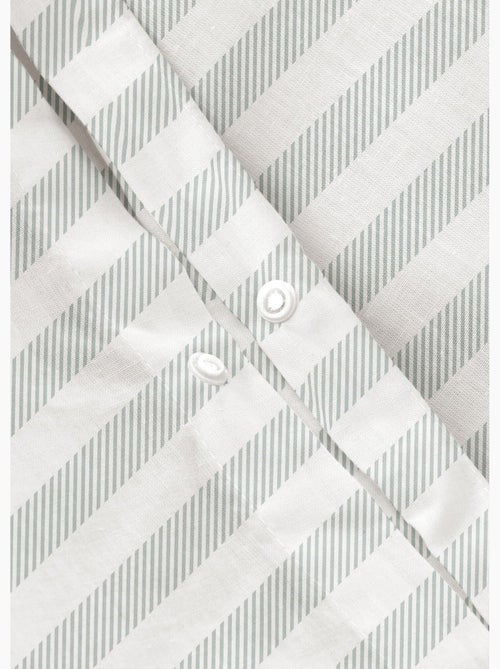 Ropa de cama de algodón, rayas cruzadas - AFIBEL - Kiabi