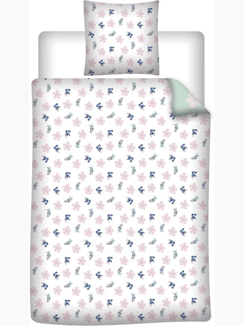 Ropa de cama stitch disney 140x200 cm + funda 65x65 cm algodón-poliéster - Kiabi