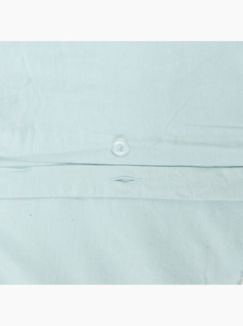 Ropa de cama tufy 140x200 cm azul claro con estampado de nubes - Kiabi Ropa de cama tufy 140x200 cm azul claro con estampado de nubes - Kiabi