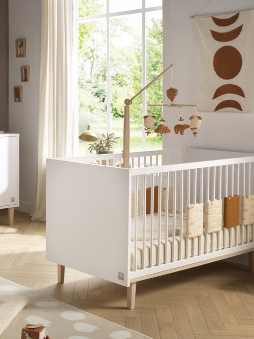 Ropa de cuna 140x70 - Little Big bed sobre patas de - SAUTHON - Kiabi Ropa de cuna 140x70 - Little Big bed sobre patas de - SAUTHON - Kiabi