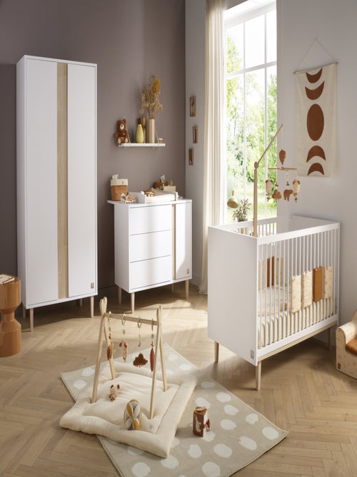 Ropa de cuna 140x70 - Little Big bed sobre patas de - SAUTHON - Kiabi Ropa de cuna 140x70 - Little Big bed sobre patas de - SAUTHON - Kiabi