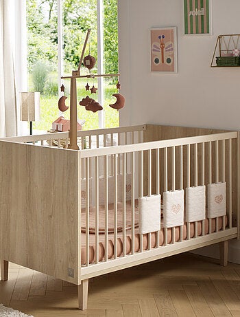 Ropa de cuna 140x70 - Little Big bed sobre patas de - SAUTHON