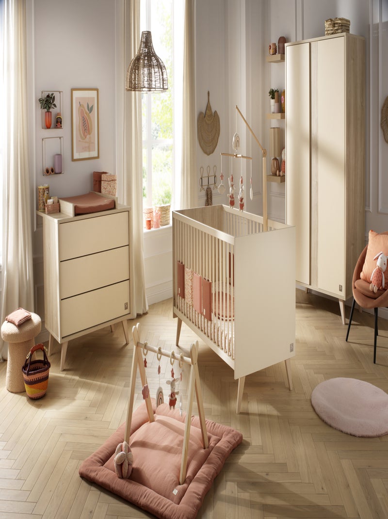 Ropa de cuna 140x70 - Little Big Bed sur - SAUTHON Marrón - Kiabi