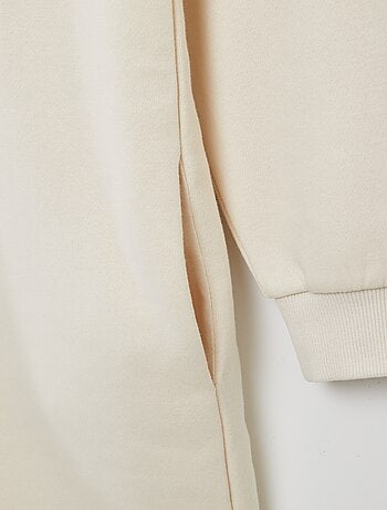 Rosa sudadera con capucha - colección fácil de poner