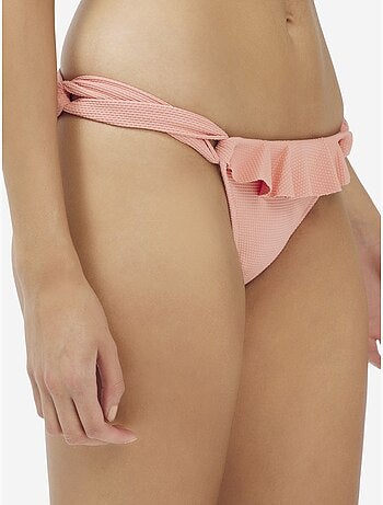 Rosey braga de bikini con volante lateral penti