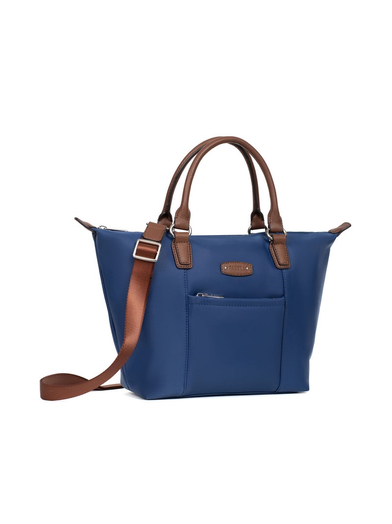 ROSIE - Bolso de mano para llevar en la mano Azul zafiro - Kiabi