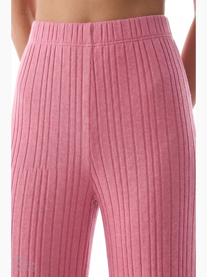 Rosy conjunto de pijama con manga larga y pantalón penti Rosa viejo - Kiabi