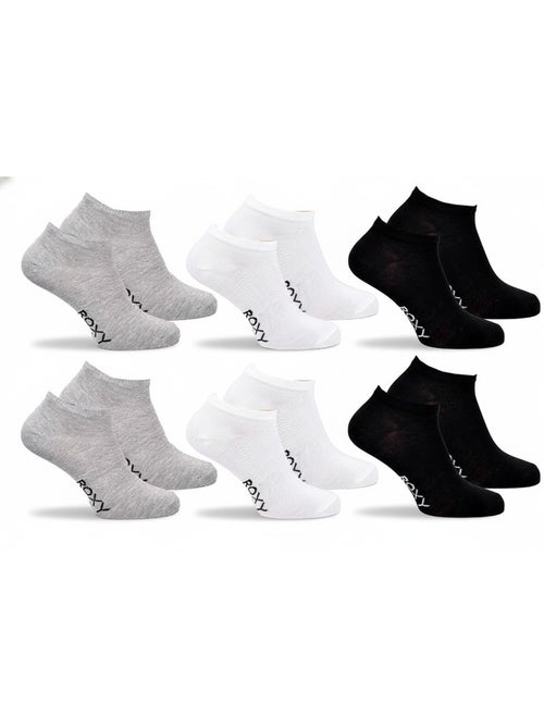 ROXY Lote de calcetines cortos Sneaker – Pack de 6 pares - Kiabi