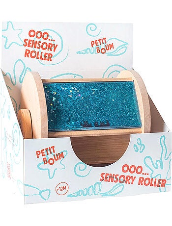 Rueda sensorial de madera para bebé | Petit Boum
