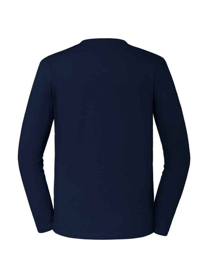 Russell - Camiseta de Manga Larga para Hombre Azul marino - Kiabi