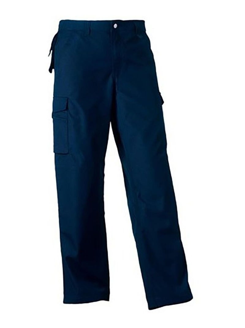 Russell - Pantalones de trabajo gruesos Modelo Heavy Duty hombre caballero (Longitud pierna long) Azul marino - Kiabi
