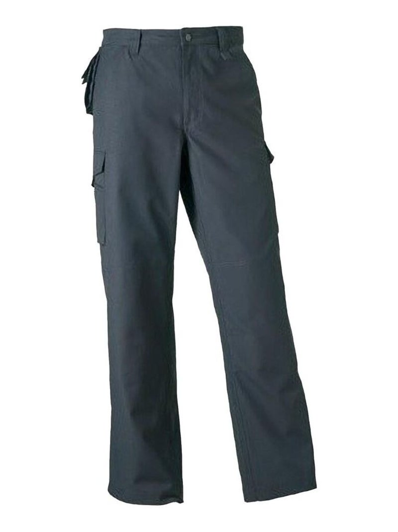 Russell - Pantalones de trabajo gruesos Modelo Heavy Duty hombre caballero (Longitud pierna long) Gris - Kiabi