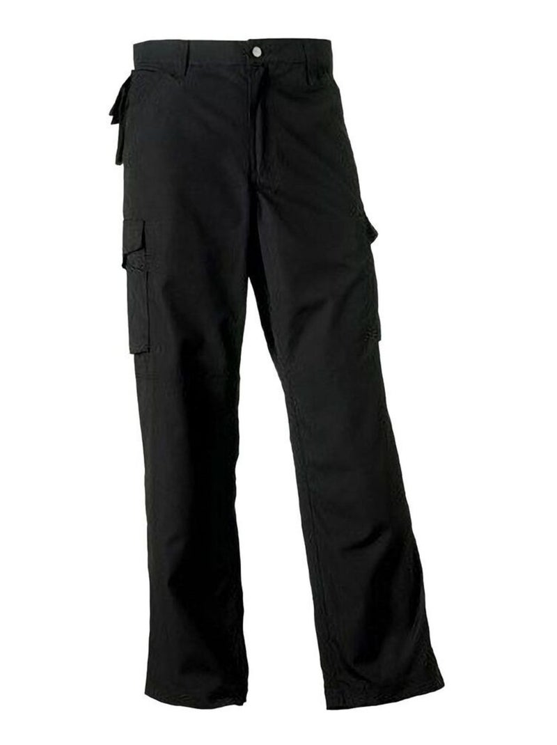 Russell - Pantalones de trabajo gruesos Modelo Heavy Duty hombre caballero (Longitud pierna long) Negro - Kiabi