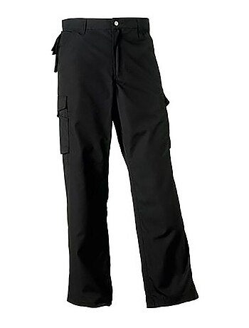 Russell - Pantalones de trabajo gruesos Modelo Heavy Duty hombre caballero (Longitud pierna long)