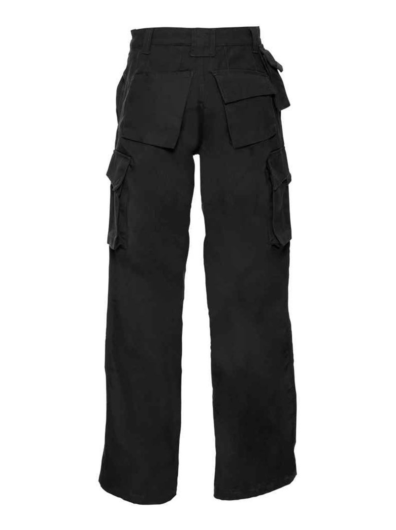 Russell - Pantalones de Trabajo para Hombre Negro - Kiabi