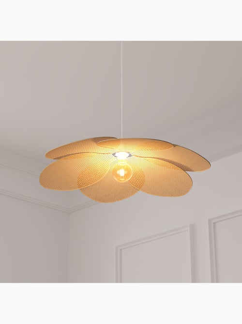 Rym beige pétalo suspensión d62cm - Kiabi Rym beige pétalo suspensión d62cm - Kiabi