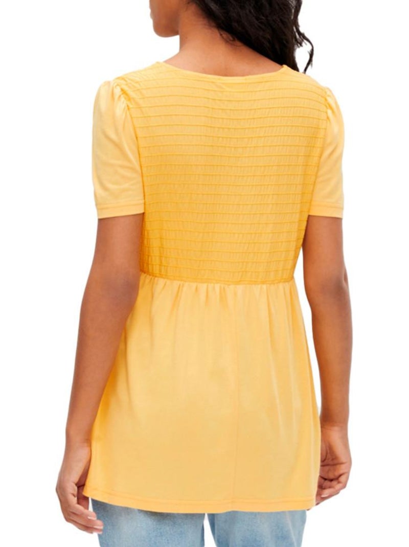 sa Premamá Mamalicious para Mujer Amarillo - Kiabi