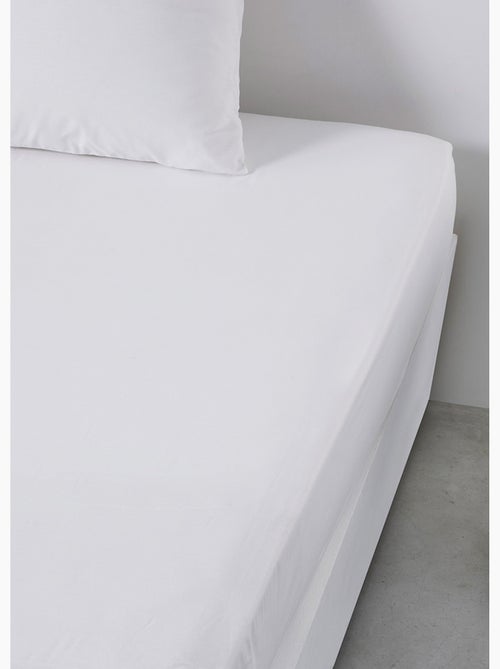 Sábana ajustable de algodón puro de alta calidad - AFIBEL - Kiabi