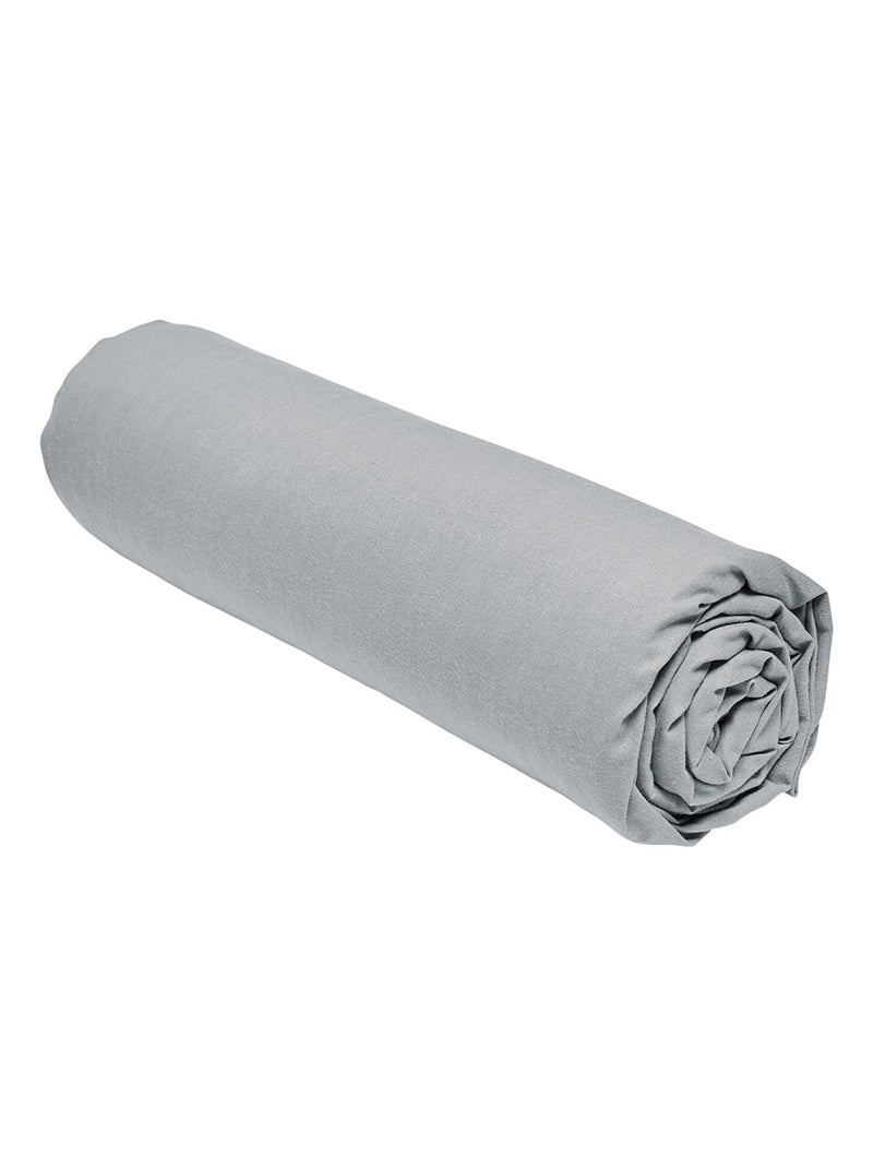 Sábana ajustable de algodón puro de alta calidad - AFIBEL Gris - Kiabi
