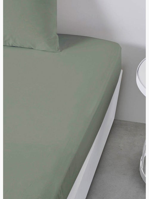 Sábana ajustable de algodón puro de alta calidad - AFIBEL - Kiabi